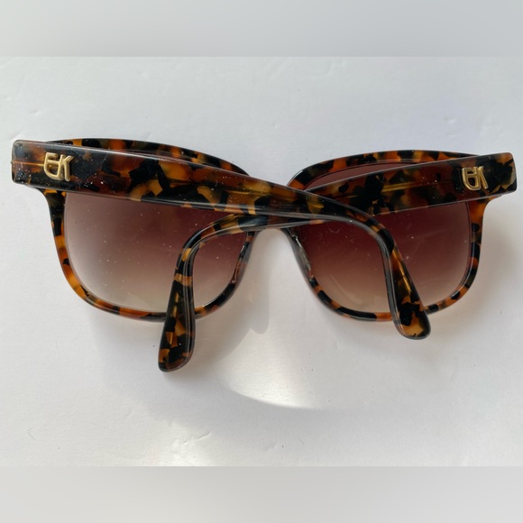 Emmanuelle Khanh, Paris Vintage Tortoise Shell Sunglasses - Picture 4 of 4